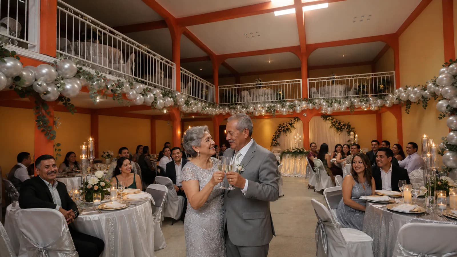 Aniversarios: brindis en el Salón Campeche
