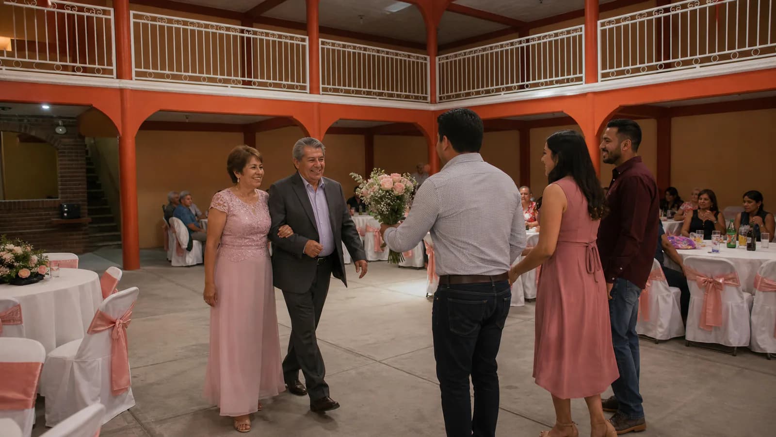 Aniversarios: bienvenida familiar en el Salón Campeche