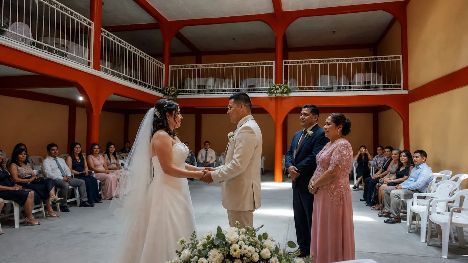 Bodas: ceremonia civil en el Salón Campeche