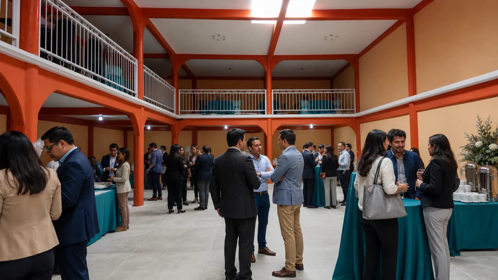Eventos corporativos: networking en el Salón Campeche