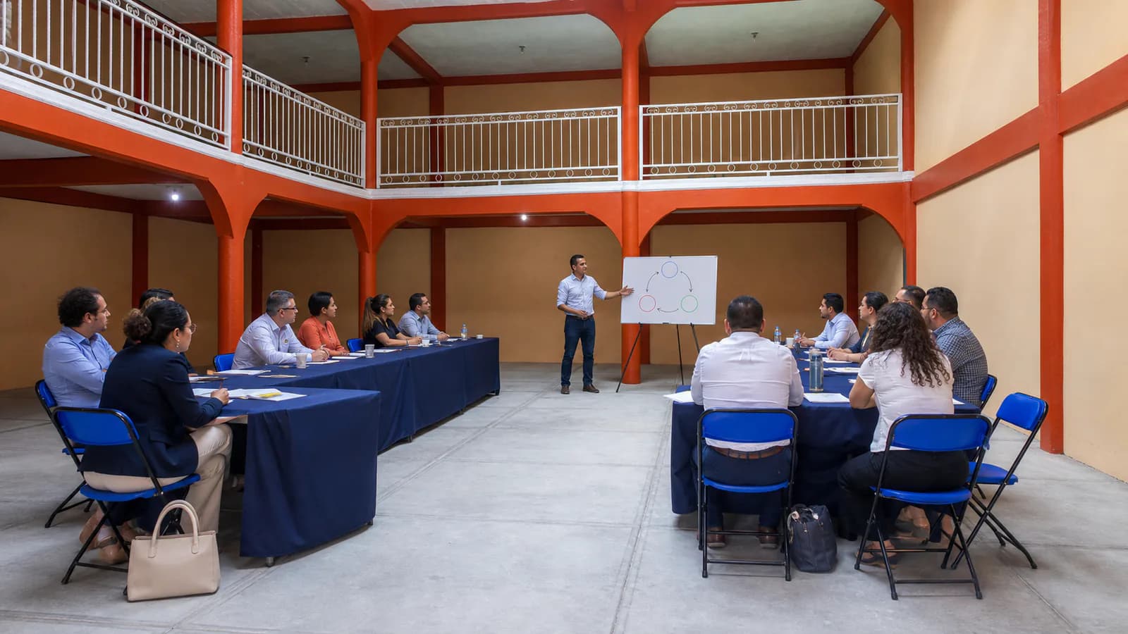 Eventos corporativos: planeación estratégica en el Salón Campeche