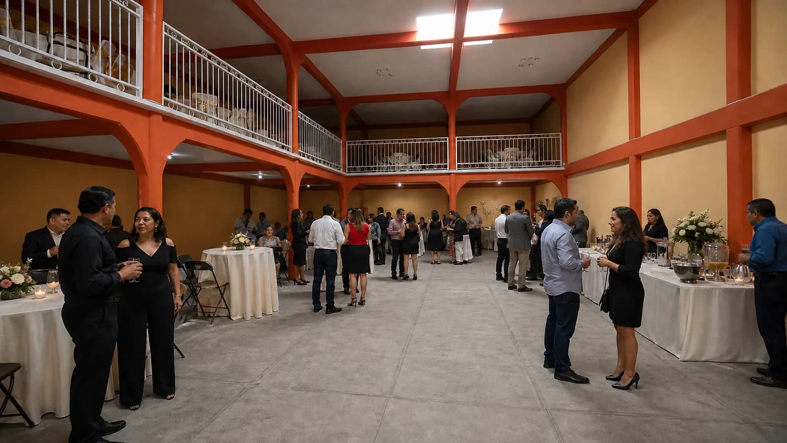 Cumpleaños de adultos: cóctel terracota en el Salón Campeche