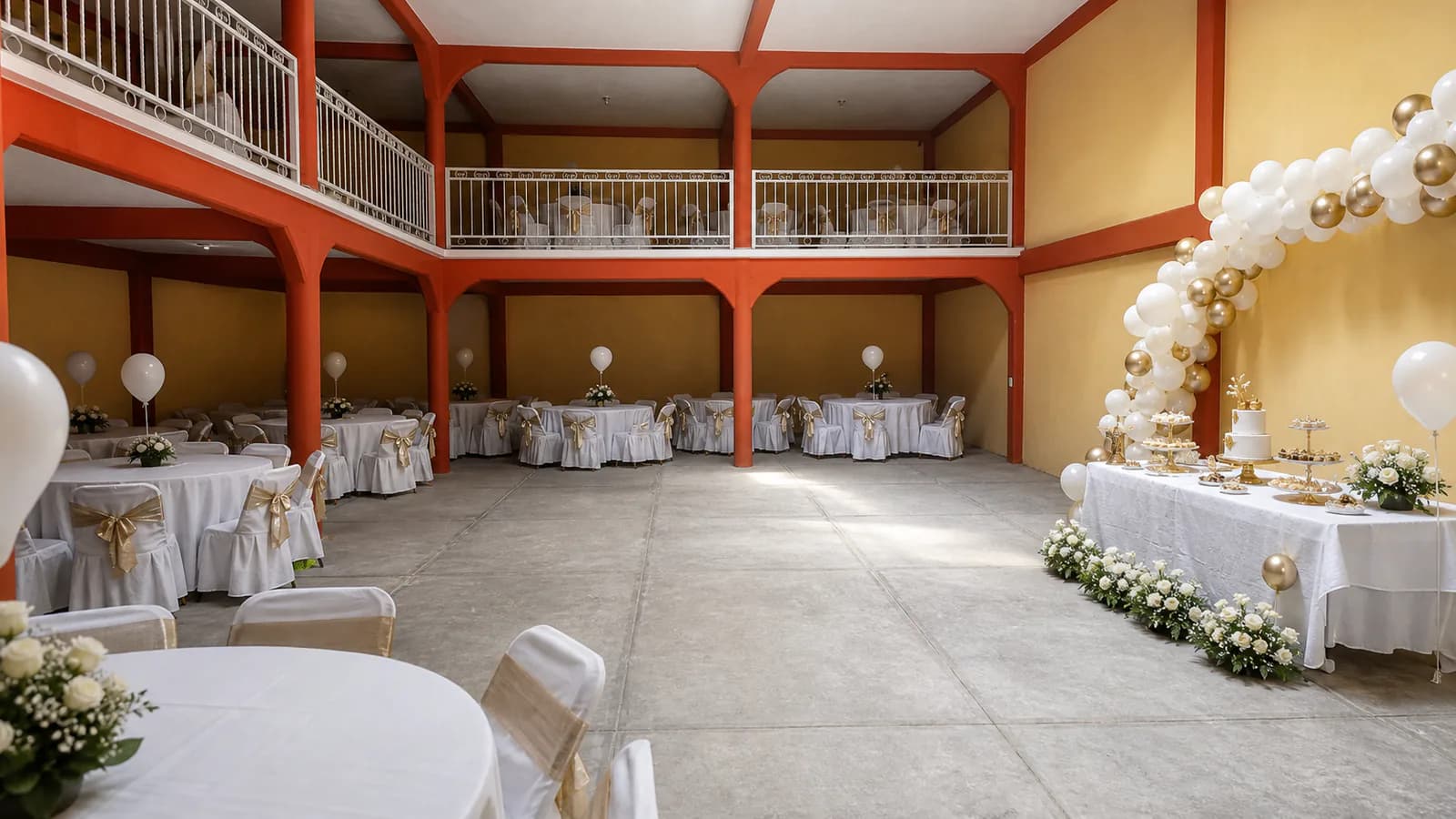 Cumpleaños de adultos: mesa dulces minimalista en el Salón Campeche