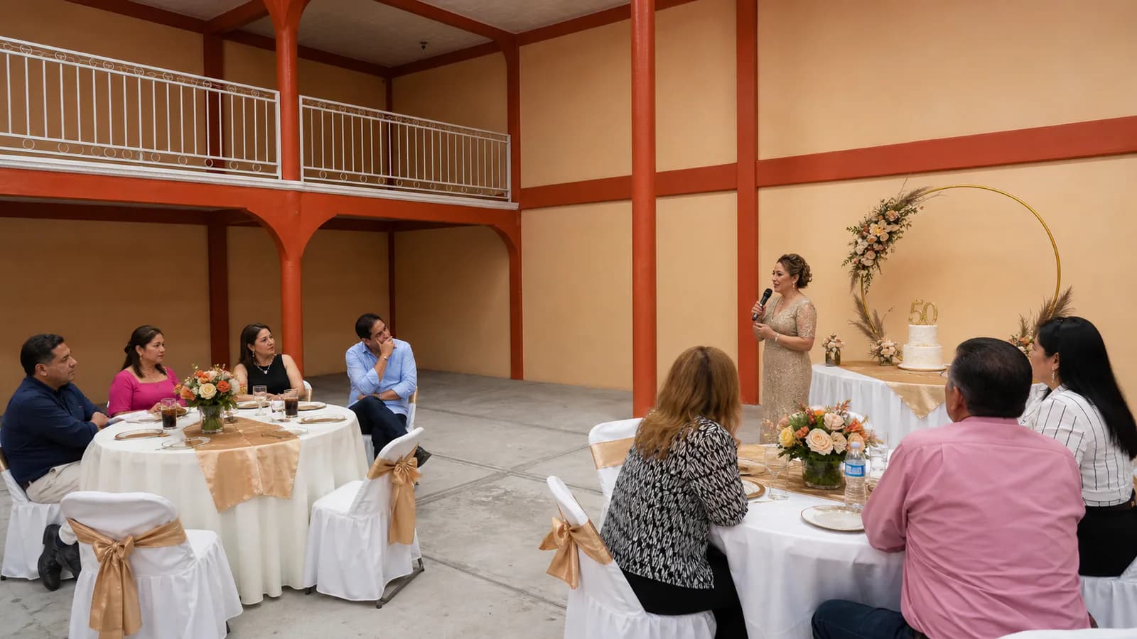 Cumpleaños de adultos: discurso familiar en el Salón Campeche