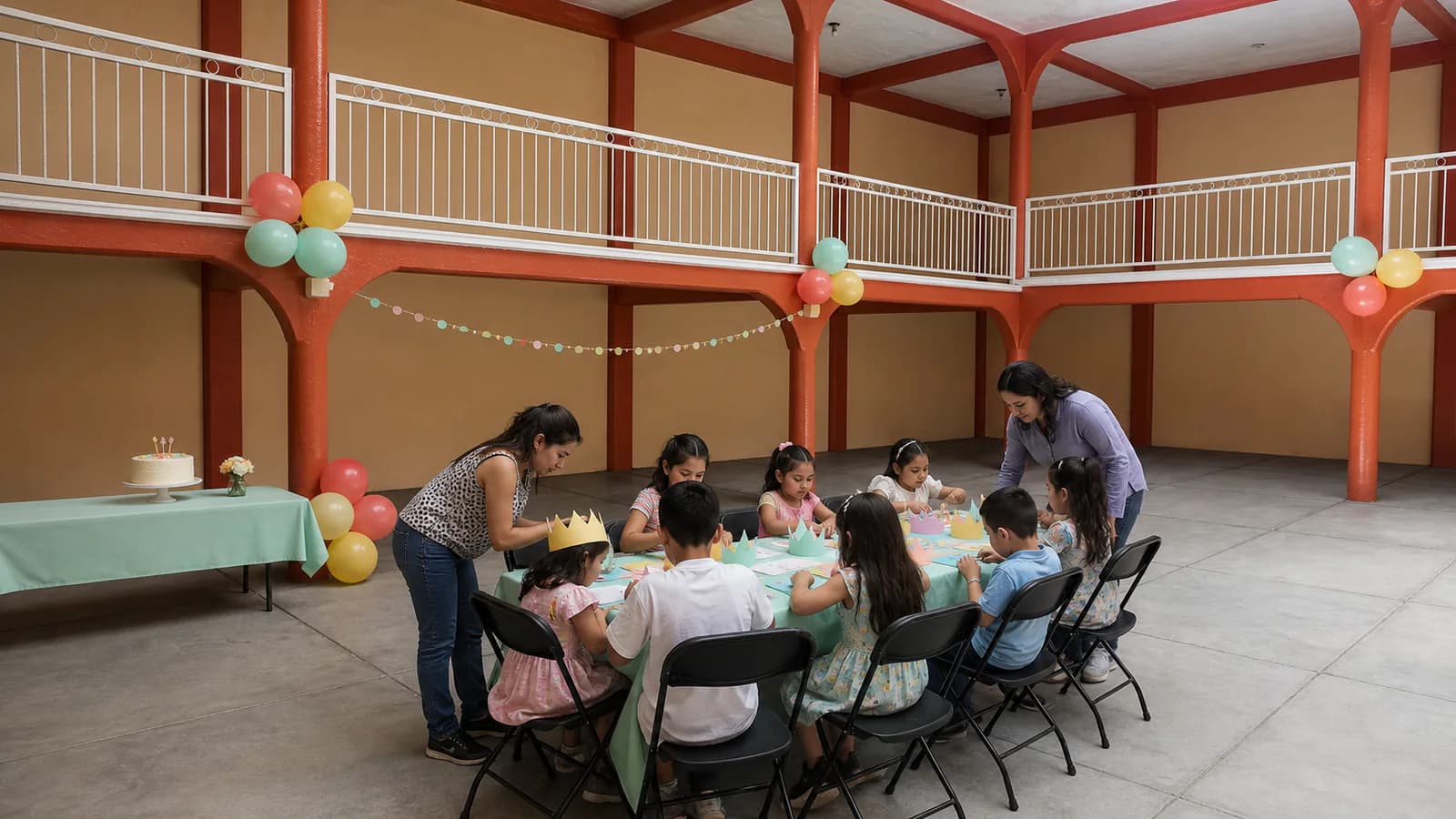 Cumpleaños infantiles: actividad creativa en el Salón Campeche